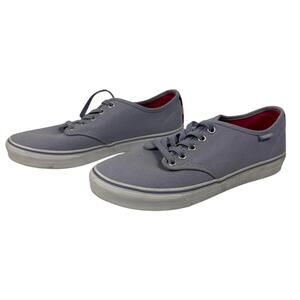 Women's Size 9.5 Vans Sneaker Camden Lace Up Low Top light Purple rainbow